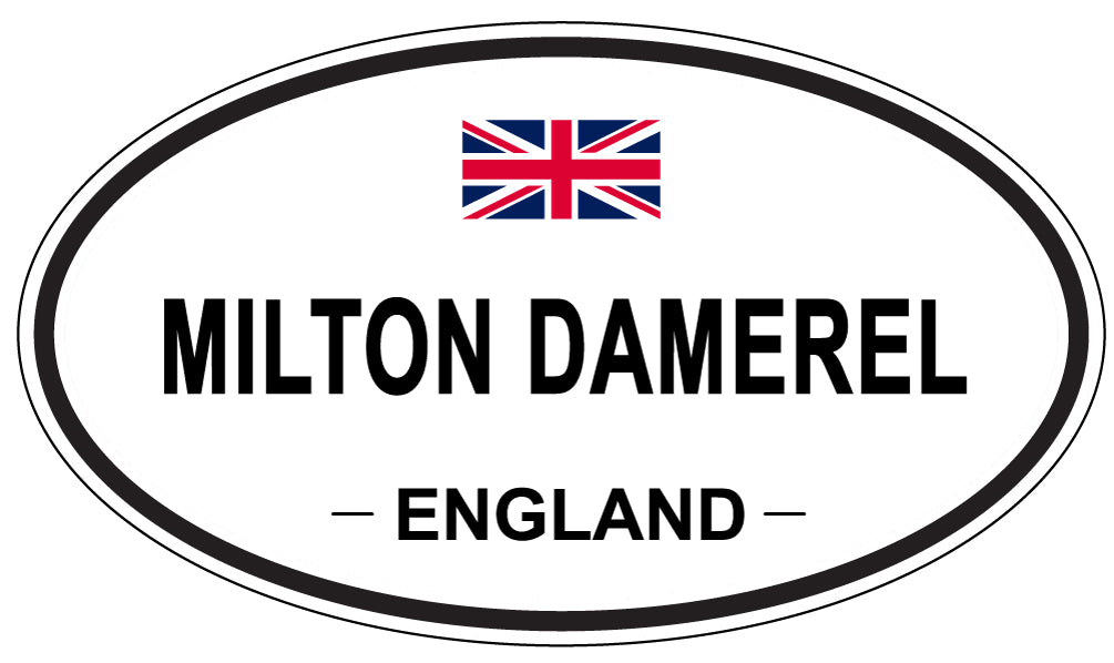 MILTON DAMEREL, England - Oval Magnet