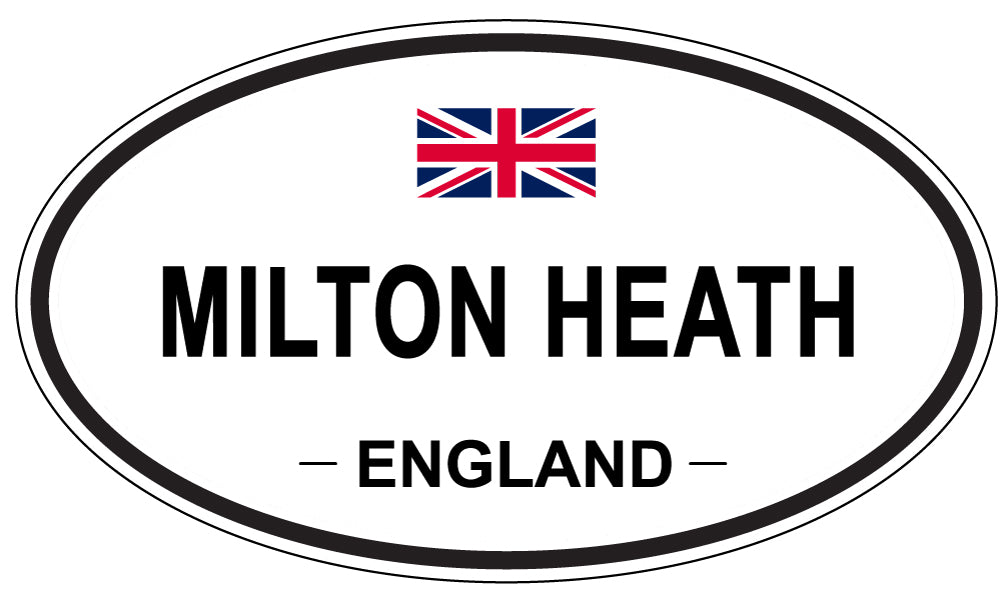 MILTON HEATH, England - Oval Magnet