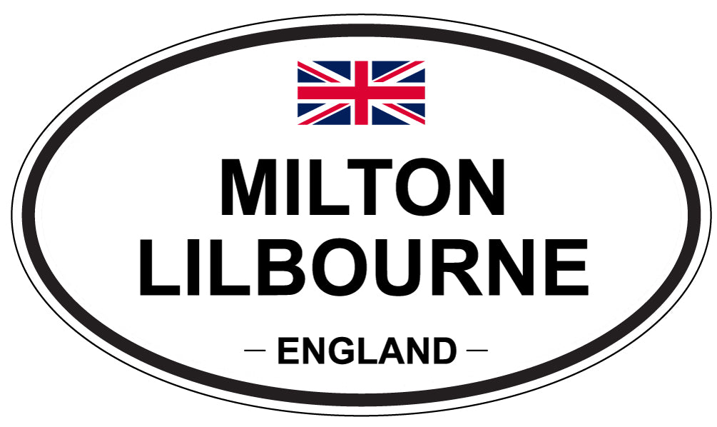 MILTON LILBOURNE, England - Oval Magnet