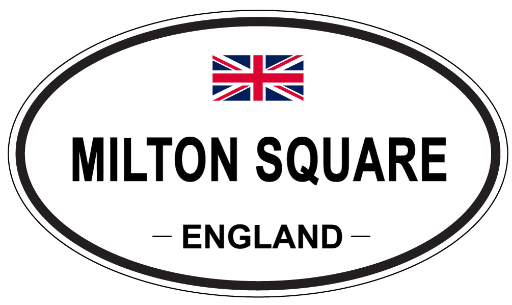 MILTON SQUARE, England - Oval Magnet