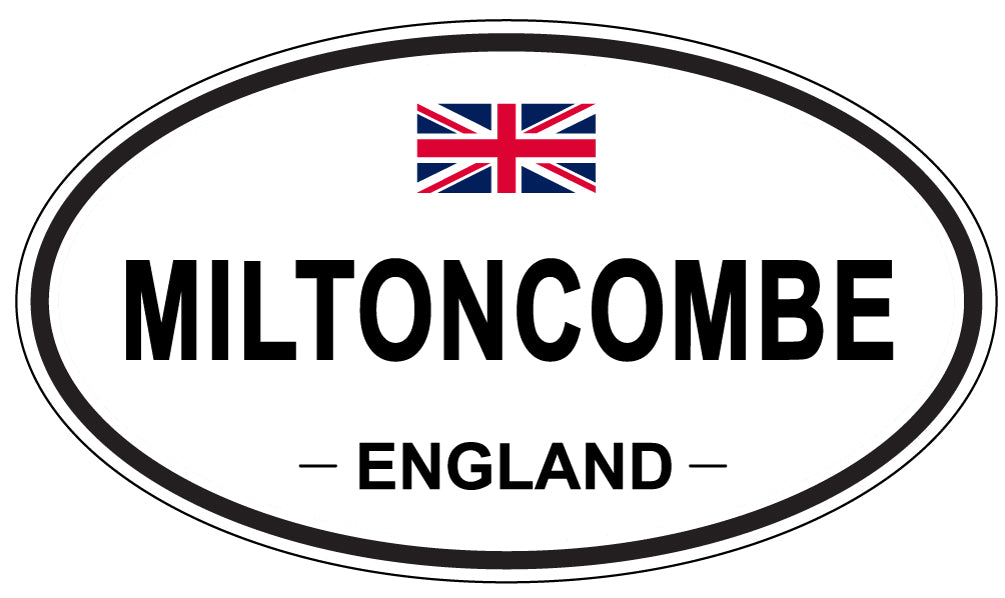 MILTONCOMBE, England - Oval Magnet