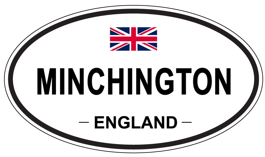 MINCHINGTON, England - Oval Magnet