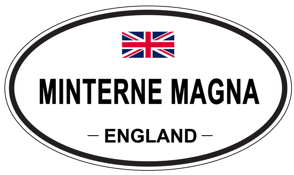 MINTERNE MAGNA, England - Oval Magnet
