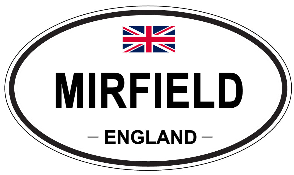 MIRFIELD, England - Oval Magnet