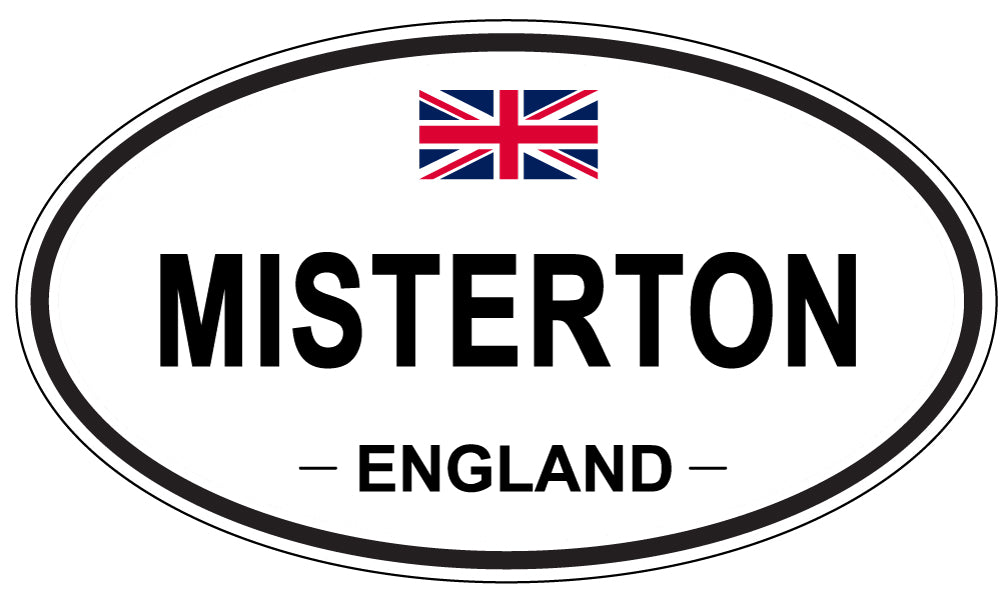 MISTERTON, England - Oval Magnet