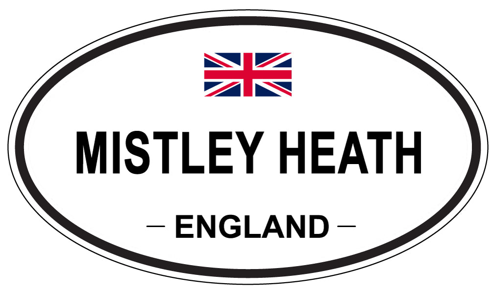 MISTLEY HEATH, England - Oval Magnet