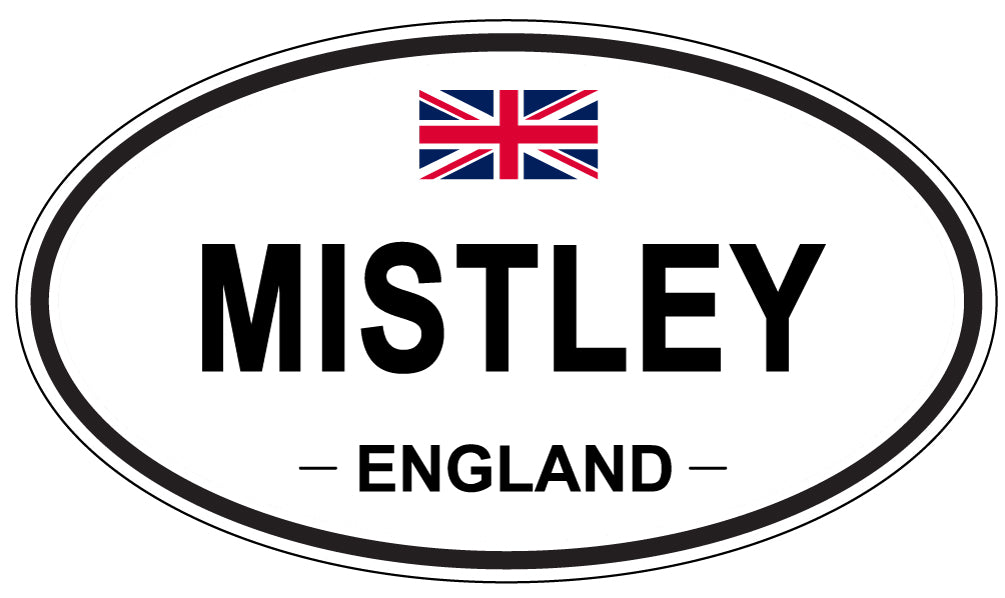 MISTLEY, England - Oval Magnet