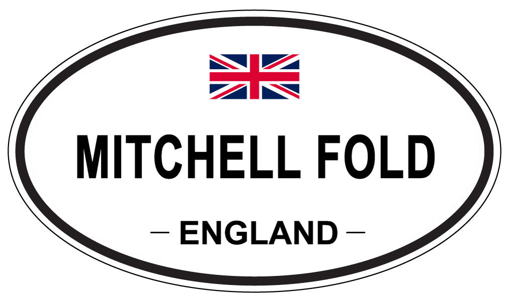 MITCHELL FOLD, England - Oval Magnet