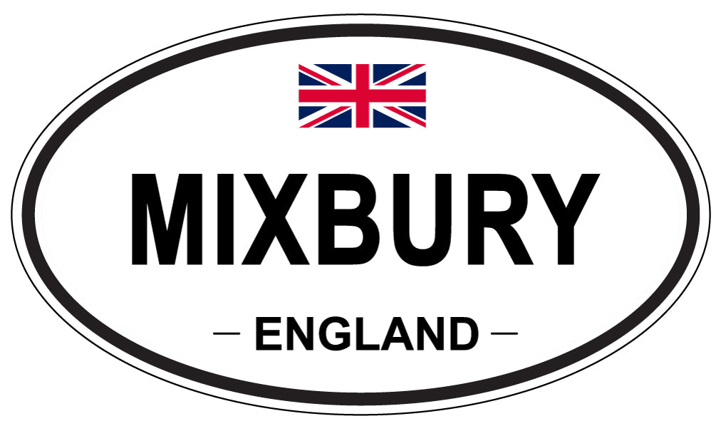 MIXBURY, England - Oval Magnet