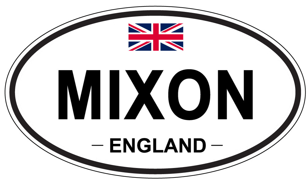 MIXON, England - Oval Magnet
