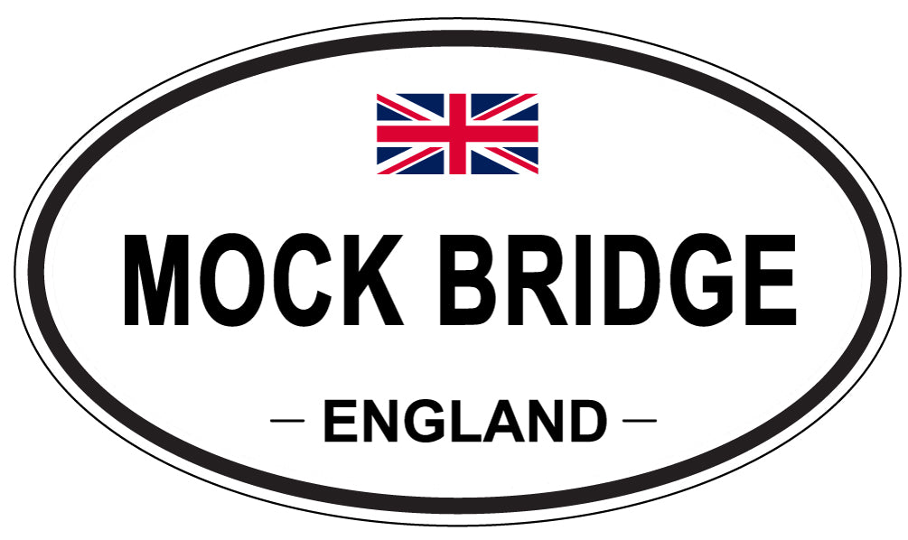 MOCK BRIDGE, England - Oval Magnet