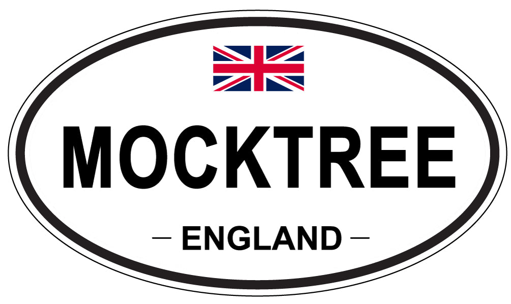 MOCKTREE, England - Oval Magnet