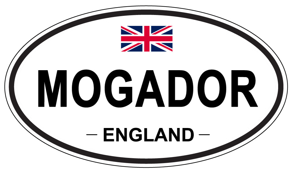 MOGADOR, England - Oval Magnet