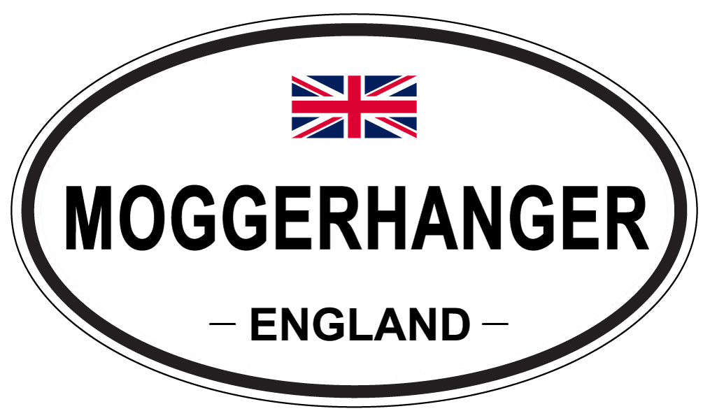 MOGGERHANGER, England - Oval Magnet