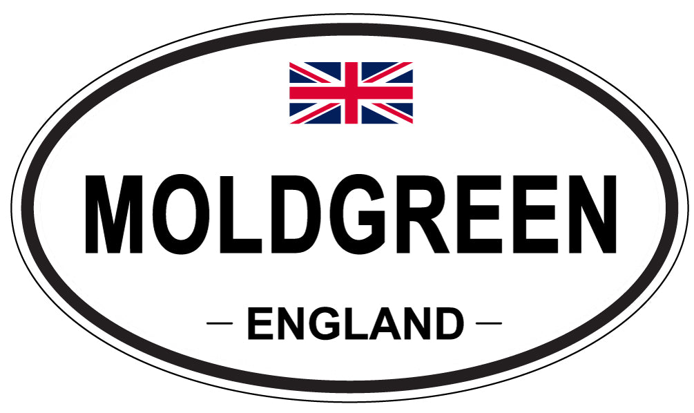 MOLDGREEN, England - Oval Magnet