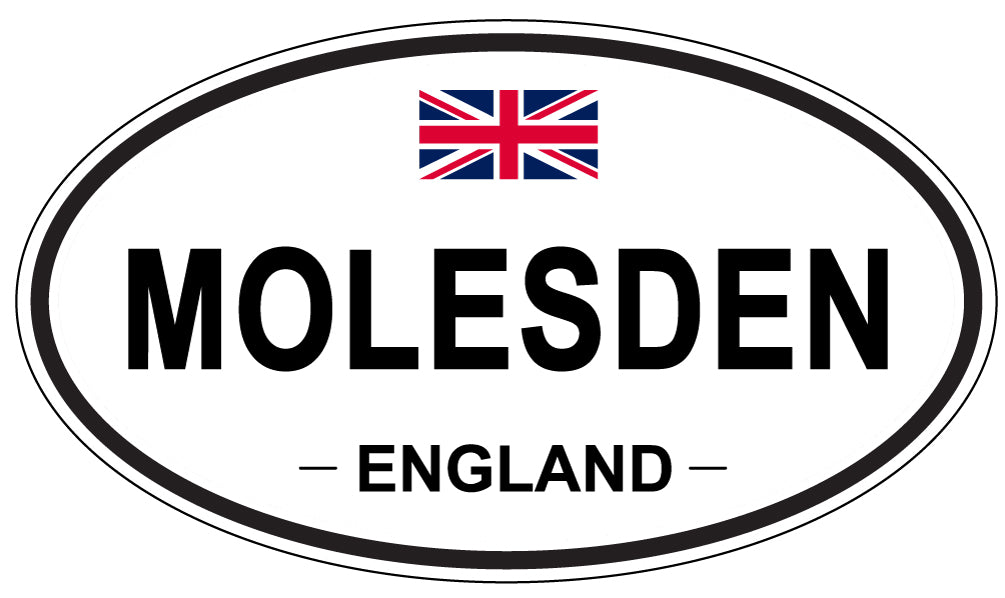 MOLESDEN, England - Oval Magnet