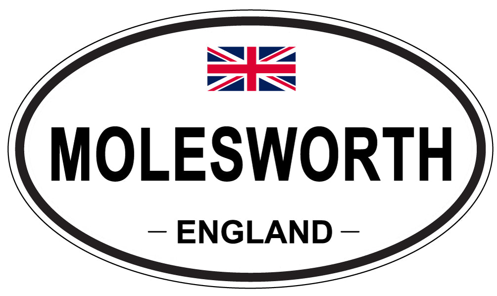MOLESWORTH, England - Oval Magnet