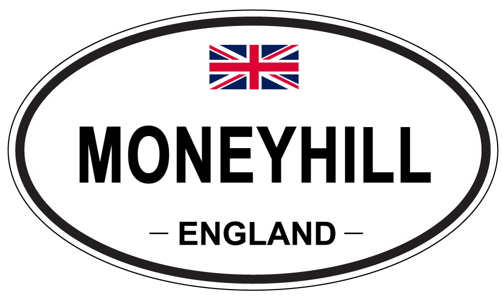 MONEYHILL, England - Oval Magnet