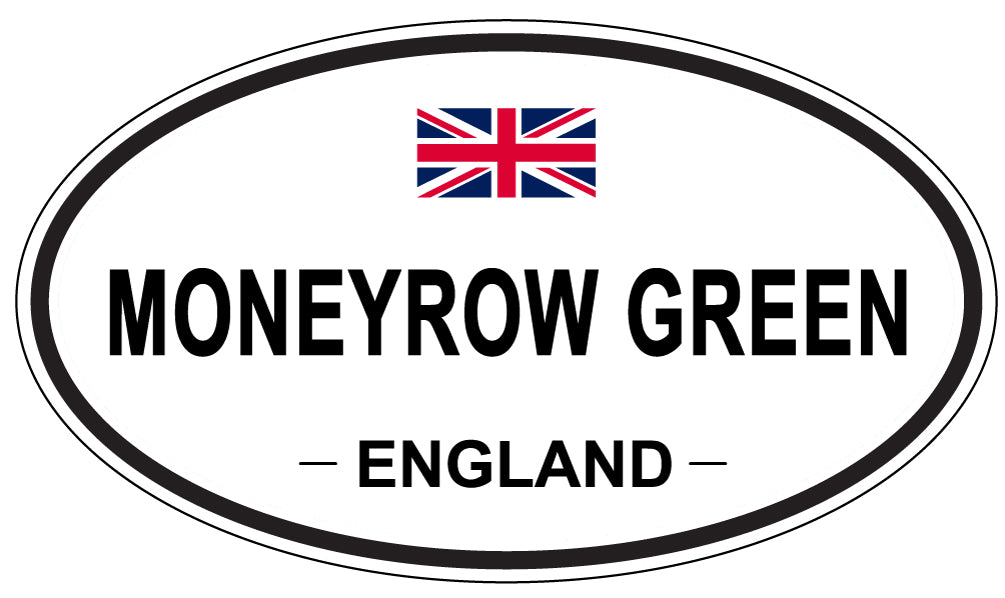 MONEYROW GREEN, England - Oval Magnet