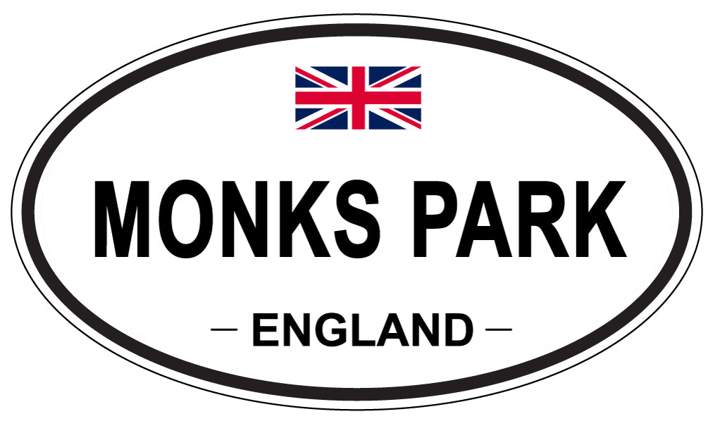 MONKS PARK, England - Oval Magnet