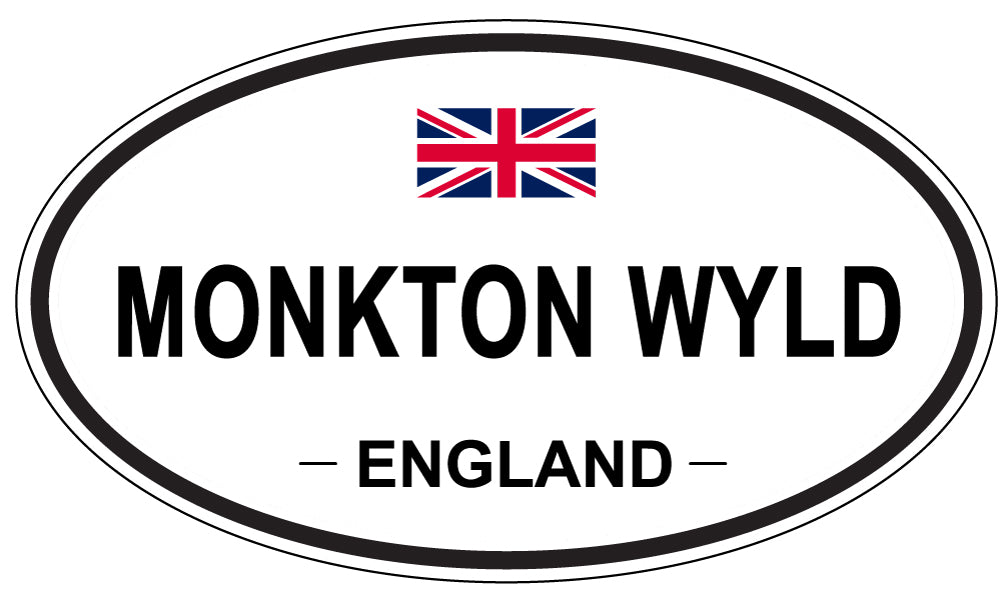 MONKTON WYLD, England - Oval Magnet