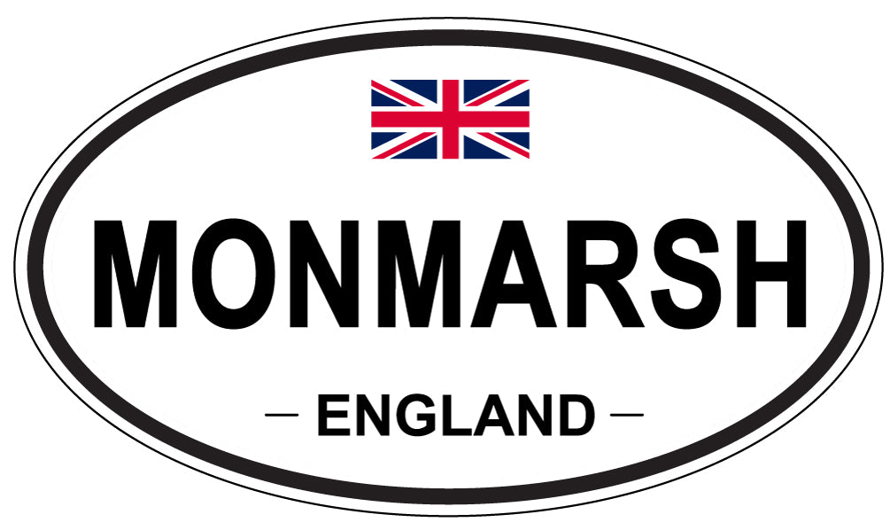 MONMARSH, England - Oval Magnet