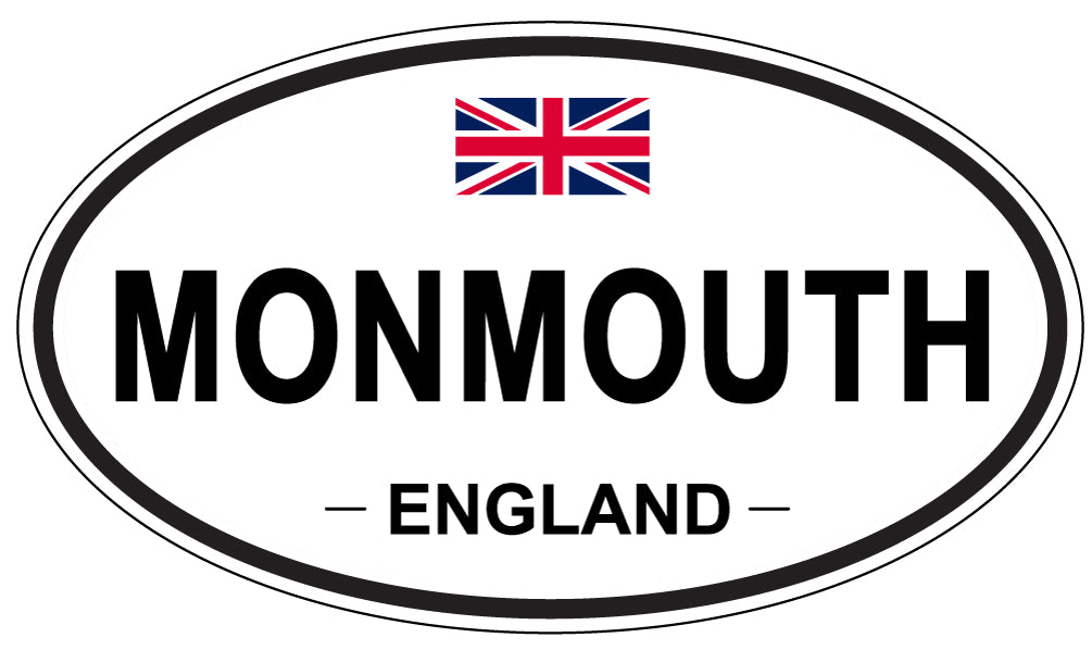 MONMOUTH, England - Oval Magnet