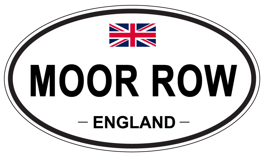 MOOR ROW, England - Oval Magnet