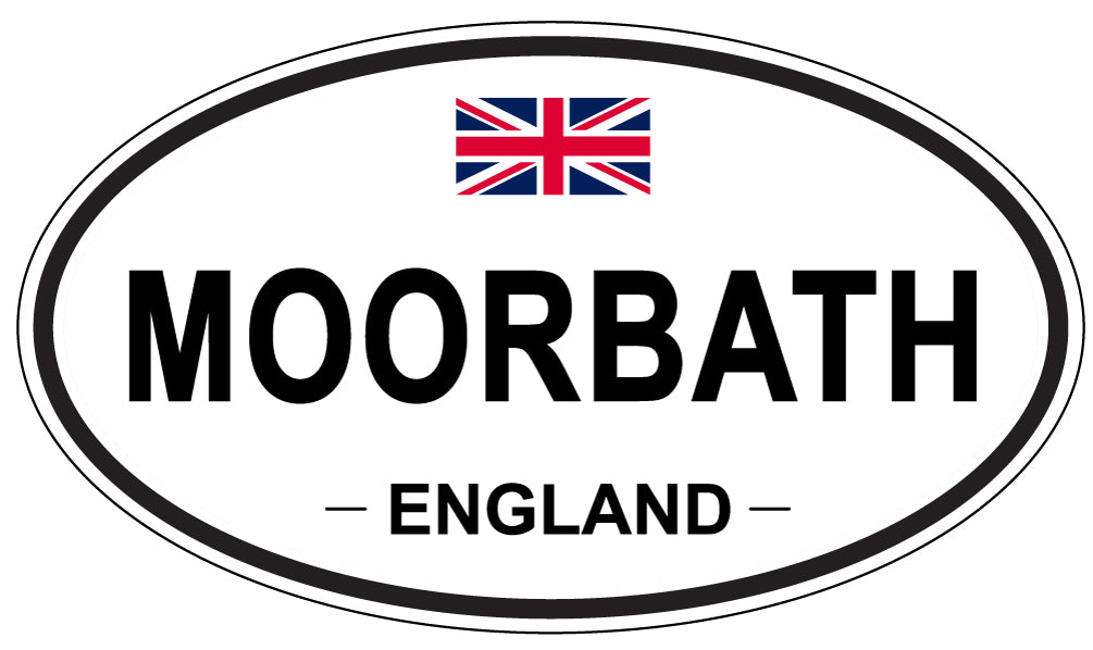 MOORBATH, England - Oval Magnet