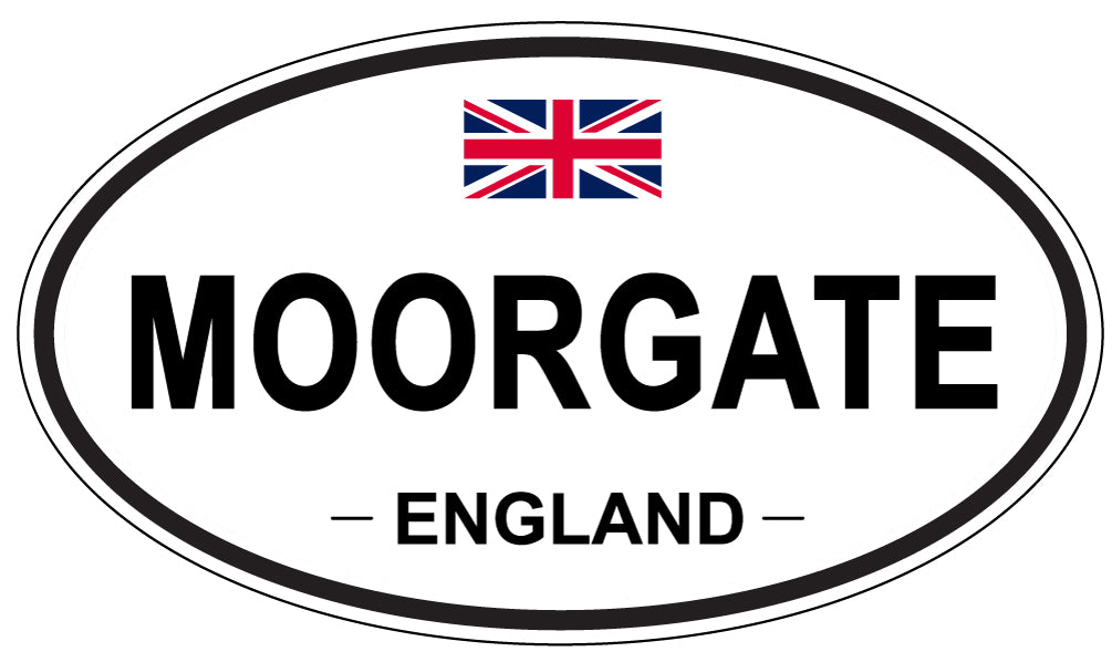 MOORGATE, England - Oval Magnet