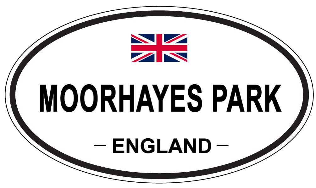 MOORHAYES PARK, England - Oval Magnet