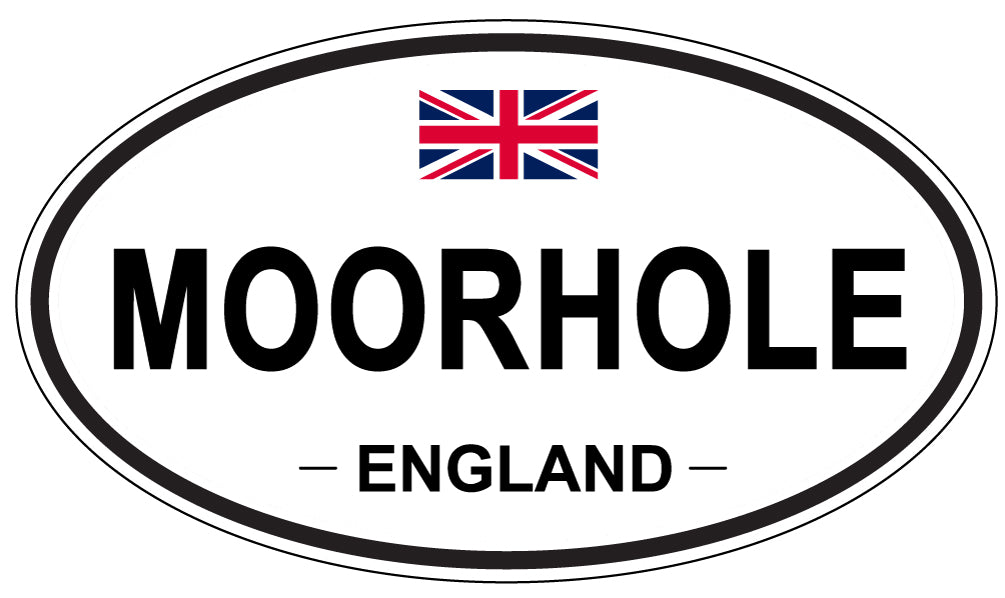 MOORHOLE, England - Oval Magnet