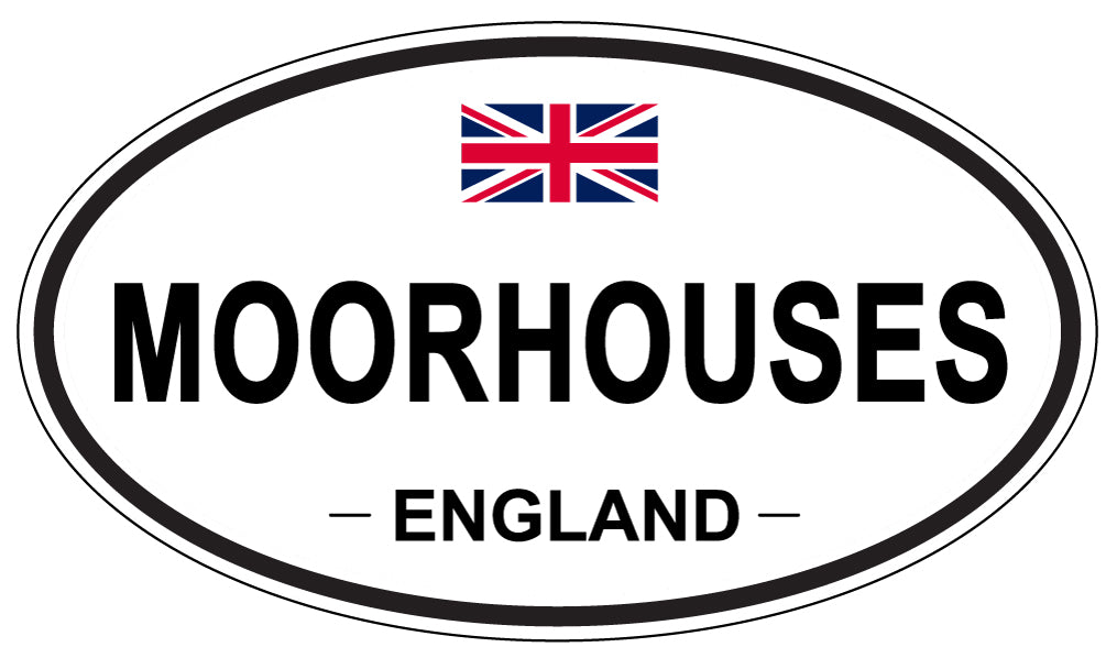 MOORHOUSES, England - Oval Magnet