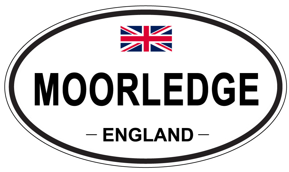 MOORLEDGE, England - Oval Magnet