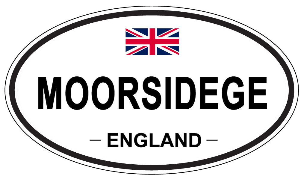 MOORSIDEGE, England - Oval Magnet