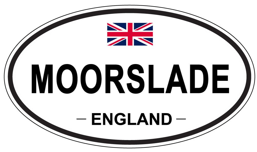 MOORSLADE, England - Oval Magnet
