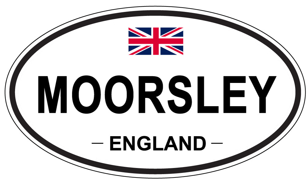 MOORSLEY, England - Oval Magnet