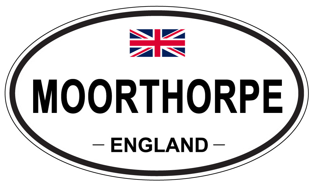 MOORTHORPE, England - Oval Magnet