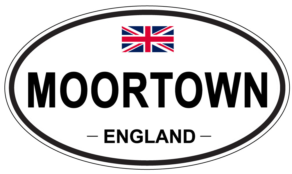 MOORTOWN, England - Oval Magnet