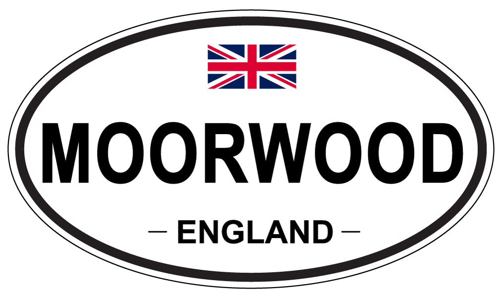 MOORWOOD, England - Oval Magnet