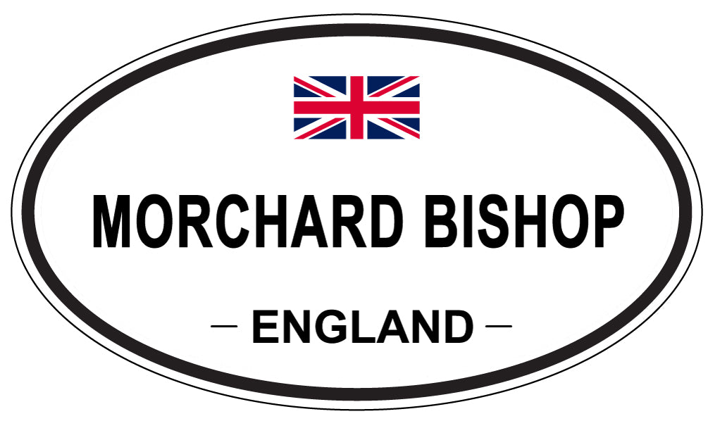 MORCHARD BISHOP, England - Oval Magnet