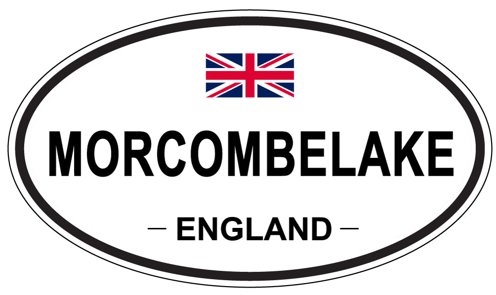 MORCOMBELAKE, ENGLAND - Oval Sticker