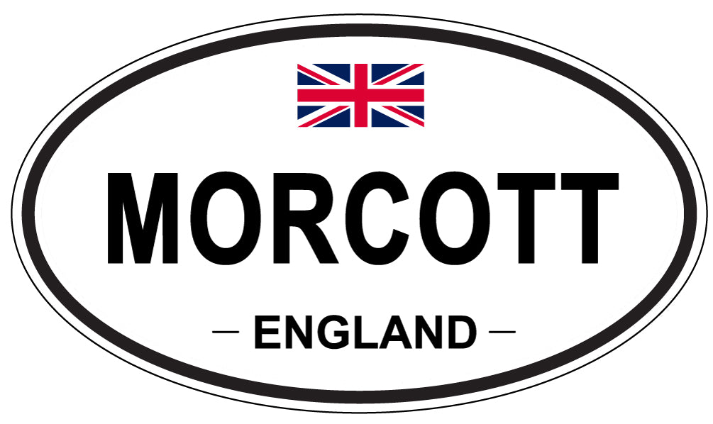 MORCOTT, England - Oval Magnet