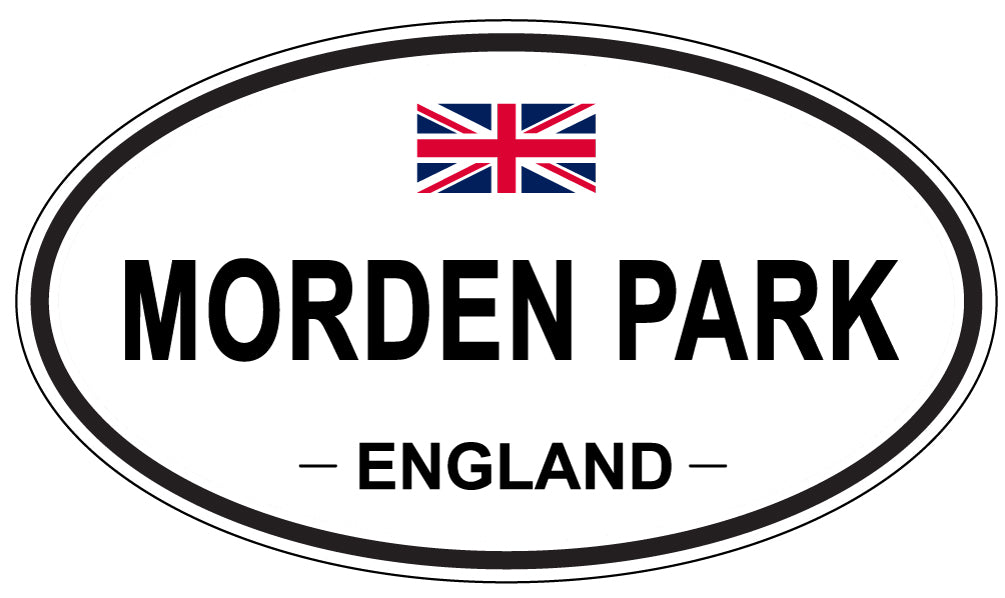 MORDEN PARK, England - Oval Magnet