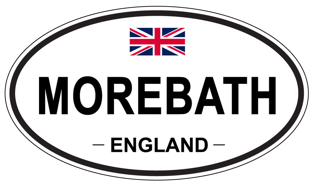MOREBATH, ENGLAND - Oval Sticker