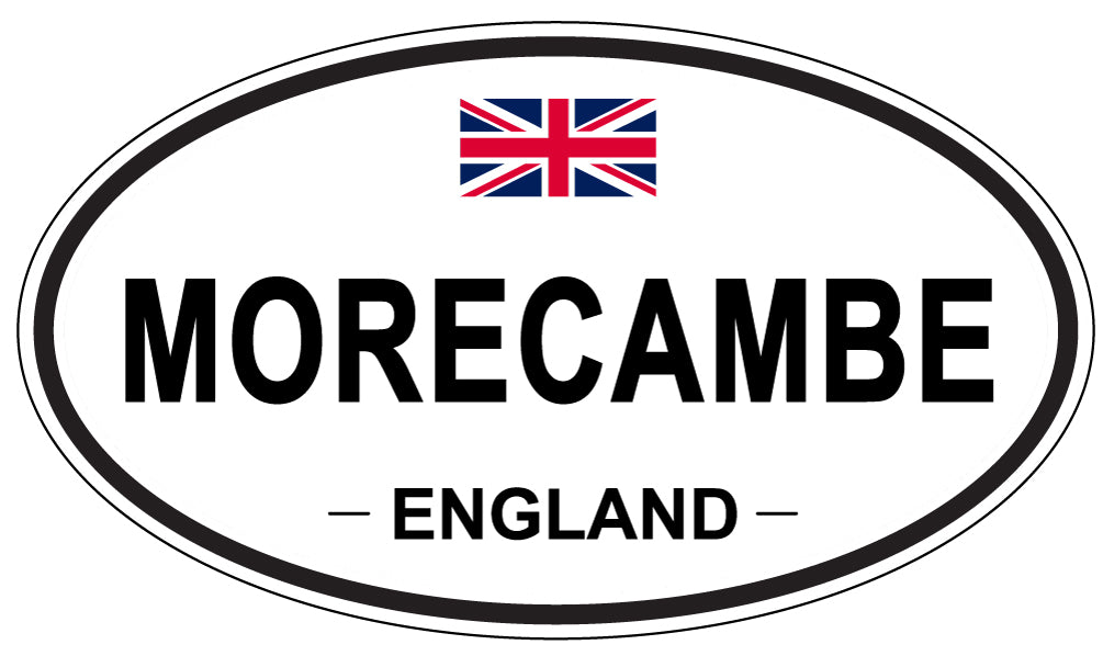 MORECAMBE, England - Oval Magnet