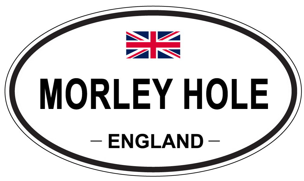MORLEY HOLE, England - Oval Magnet