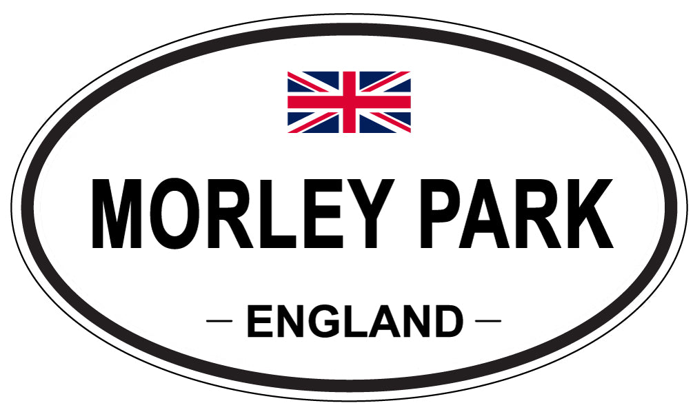 MORLEY PARK, England - Oval Magnet