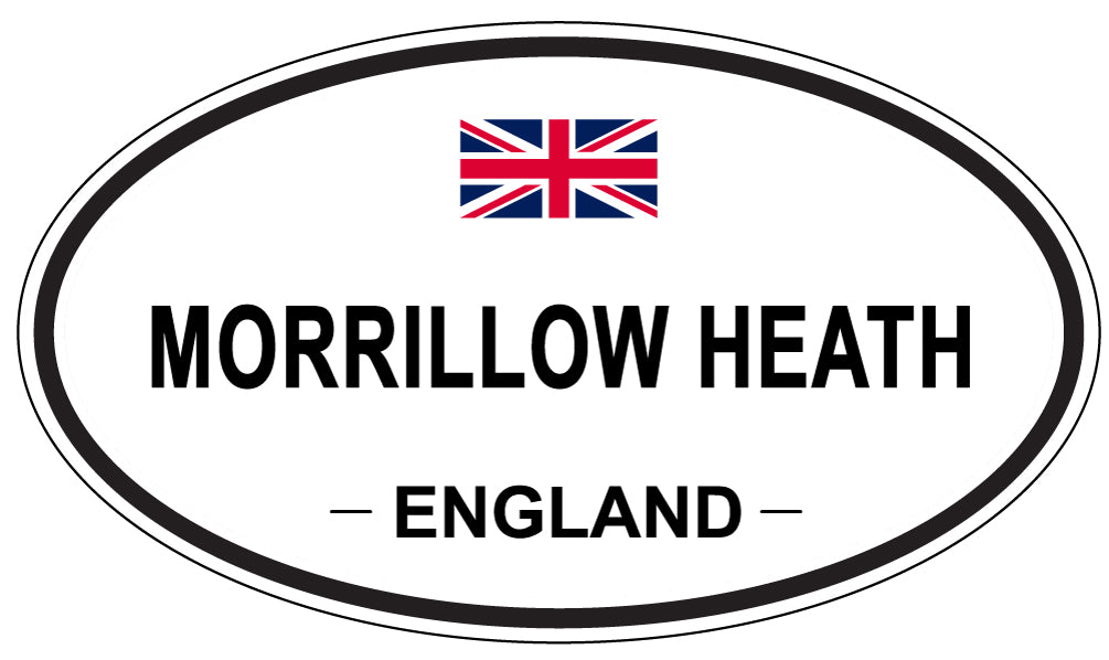 MORRILLOW HEATH, England - Oval Magnet