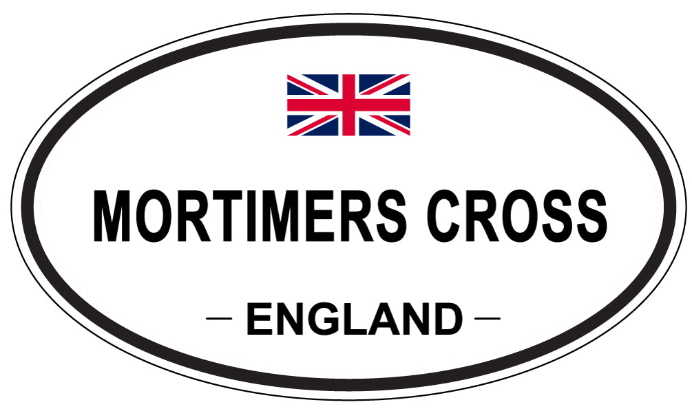 MORTIMERS CROSS, England - Oval Magnet